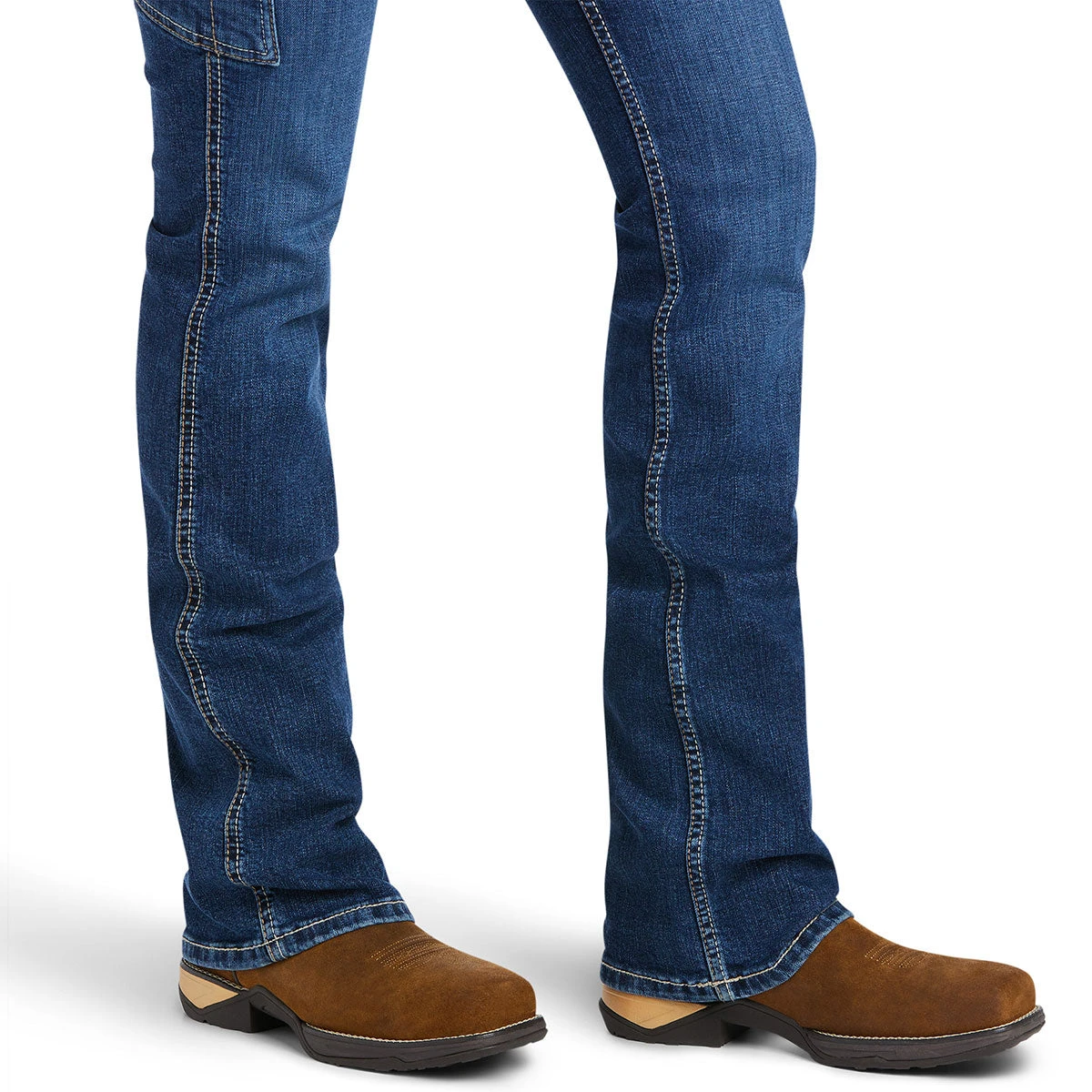 Ariat Rebar Riveter Straight Leg Ladies Jeans 3 Ariat Rebar Riveter Straight Leg Ladies Jeans - Image 3