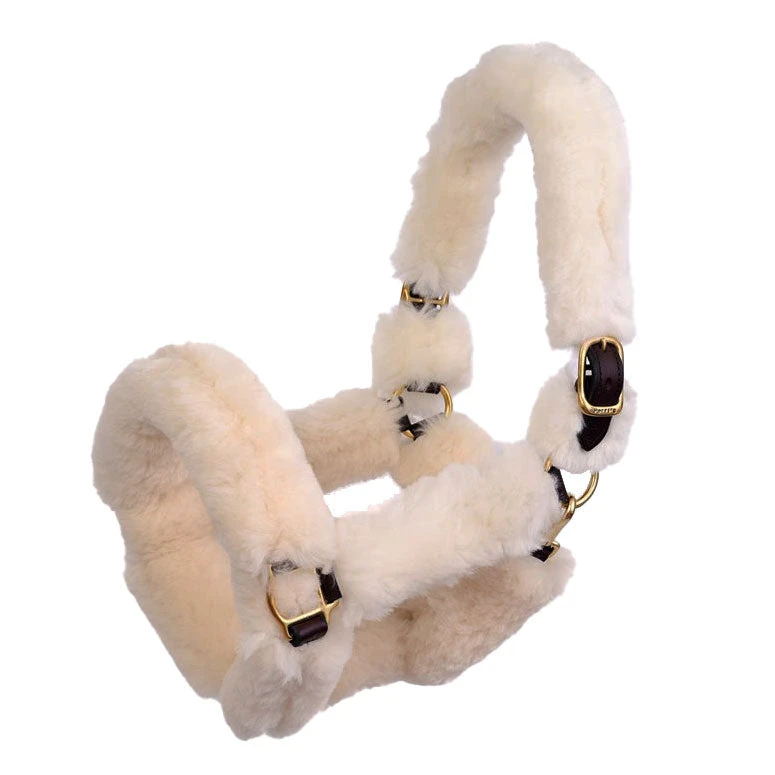 Perris Sheepskin Shipping Halter 1 Perris Sheepskin Shipping Halter