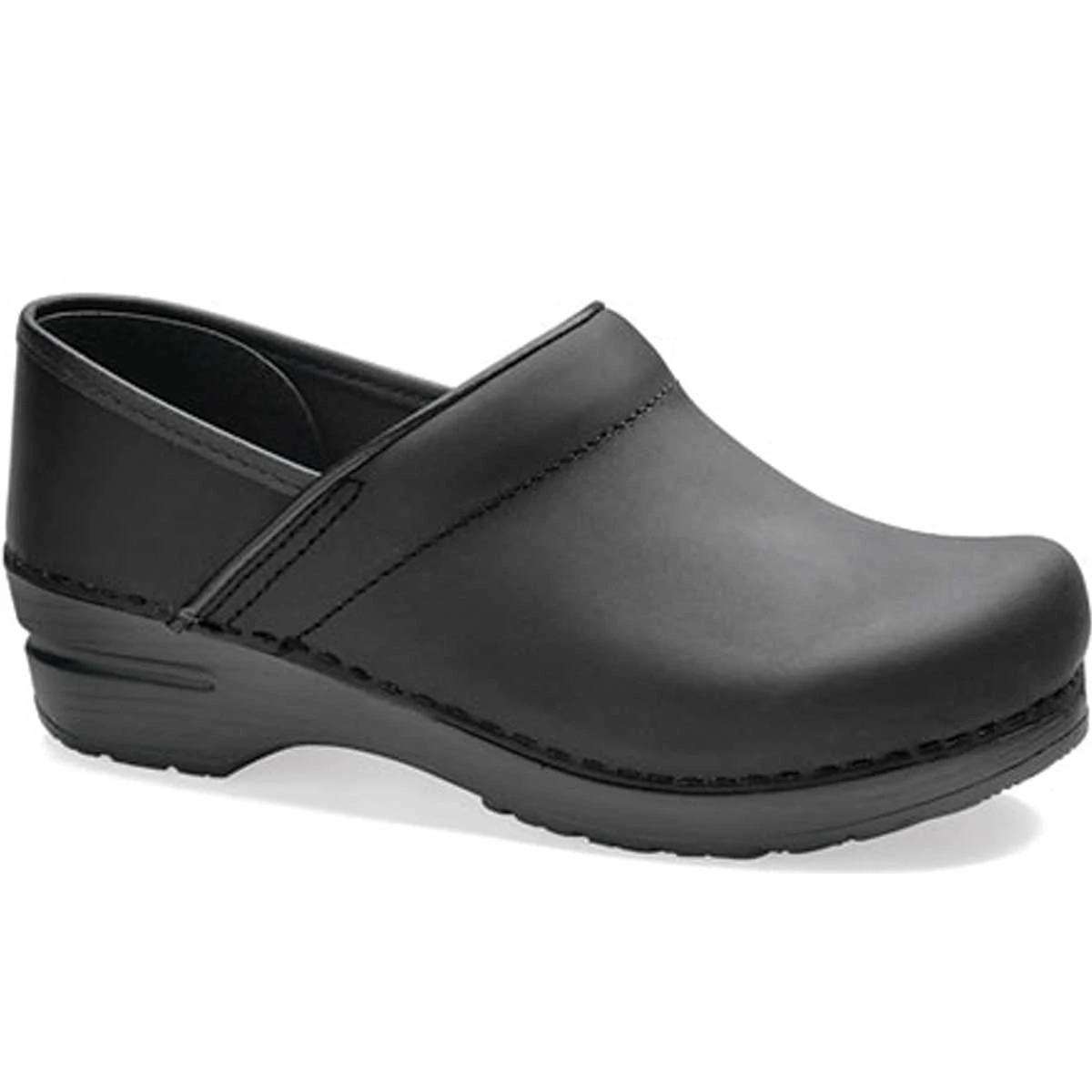 Dansko Professional Oiled Black Ladies Clog 1 Dansko Professional Oiled Black Ladies Clog