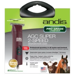 Andis AGC Super 2 Speed Horse Clipper With T-84 Blade -Ovation Store 22330 c1110 alt3