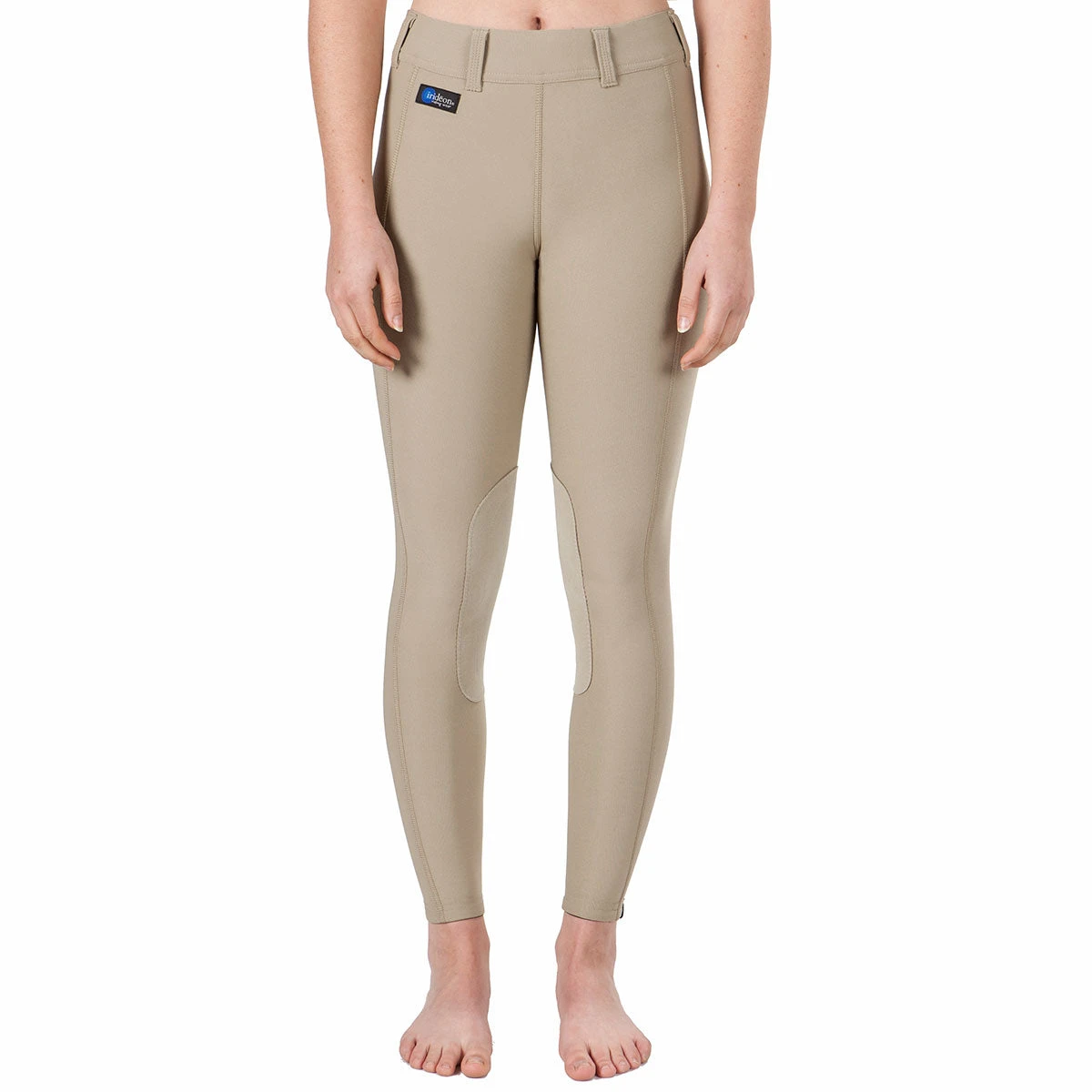 Irideon Issential Knee Patch Girls Riding Tights 5 Irideon Issential Knee Patch Girls Riding Tights - Image 5