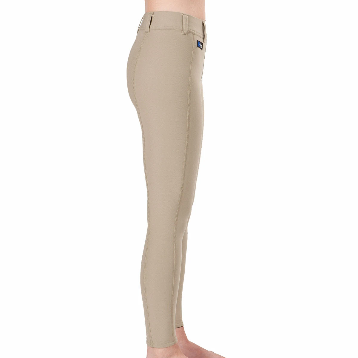 Irideon Issential Knee Patch Girls Riding Tights 3 Irideon Issential Knee Patch Girls Riding Tights - Image 3