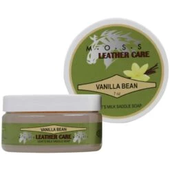 Moss Goats Milk Vanilla Bean Saddle Soap 6 Oz