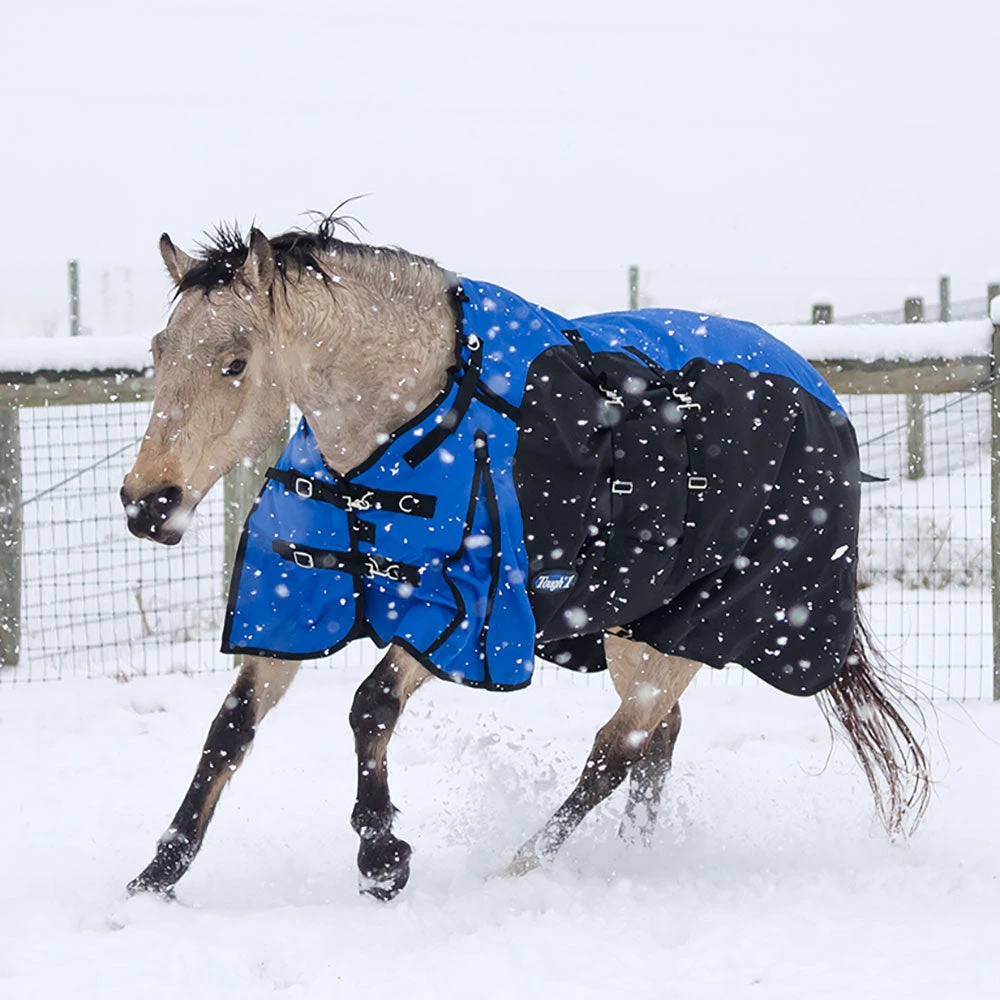 Tough 1 Bellyband 1200D Turnout Blanket With Snuggit Neck 250 Gm 3 Tough 1 Bellyband 1200D Turnout Blanket With Snuggit Neck 250 Gm - Image 3