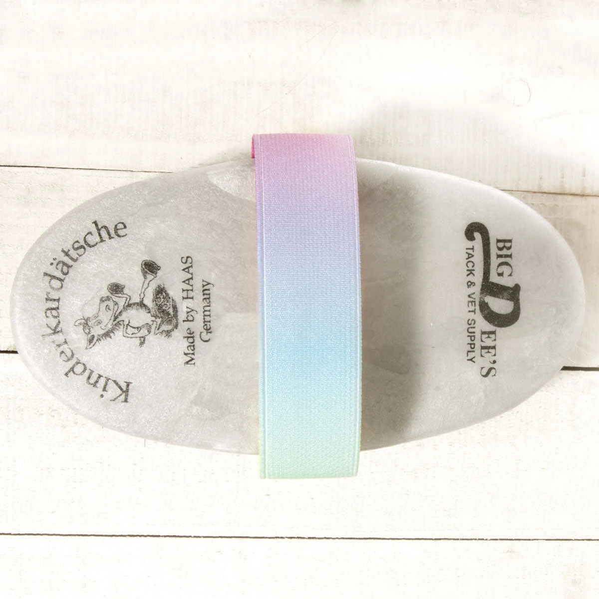 Haas Rainbow Kinderkardatsche Horse Hair Brush 3 Haas Rainbow Kinderkardatsche Horse Hair Brush - Image 3