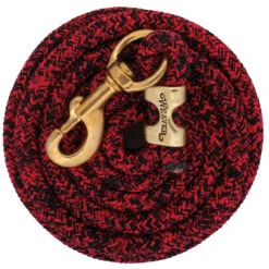 Weaver Leather Weaver Mosaic Poly Lead Rope With Solid Brass Snap 10ft -Ovation Store 35 21mw c1158