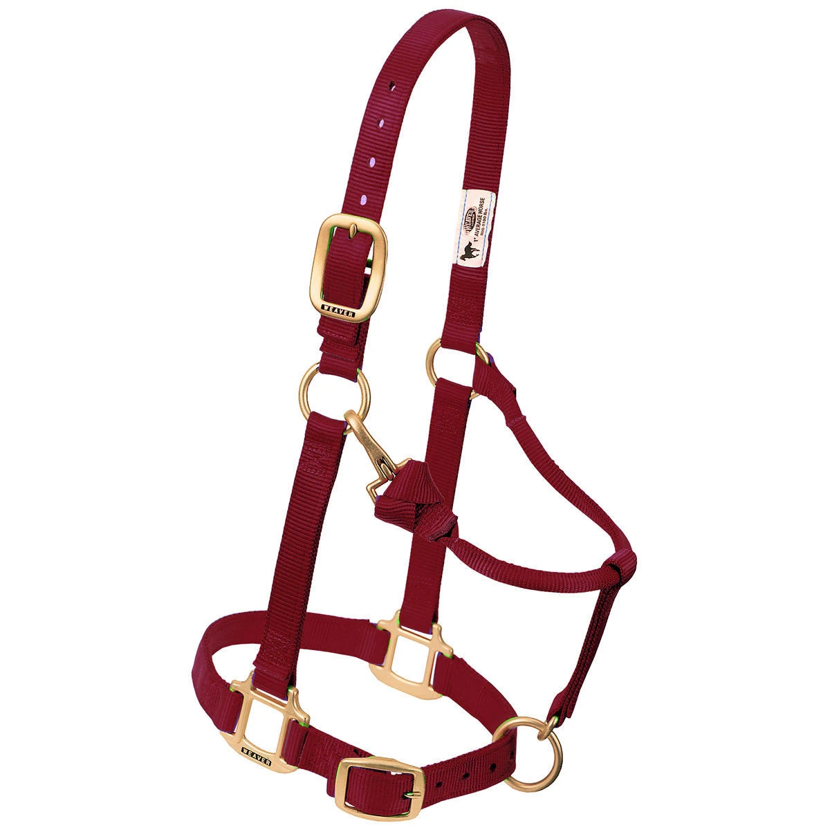 Weaver Leather Weaver Original Large Horse Nylon Halter 8 Weaver Leather Weaver Original Large Horse Nylon Halter - Image 8