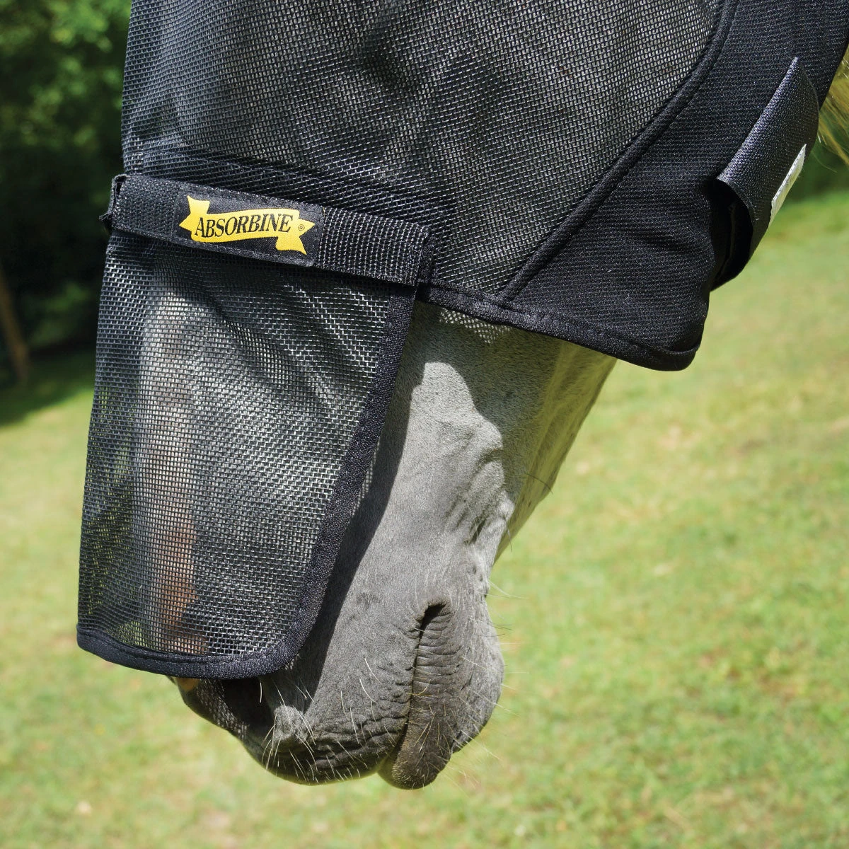 Absorbine Ultrashield Fly Mask With Ears And Removable Nose 3 Absorbine Ultrashield Fly Mask With Ears And Removable Nose - Image 3