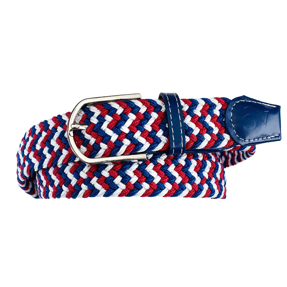 Ovation Multi-Tone Braided Stretch Belt 1 Ovation Multi-Tone Braided Stretch Belt