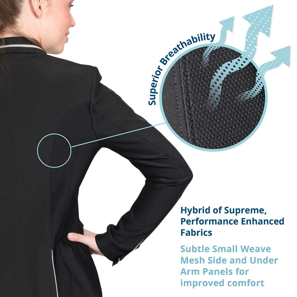 Ovation Hybrid Euro Ladies Show Coat 3 Ovation Hybrid Euro Ladies Show Coat - Image 3