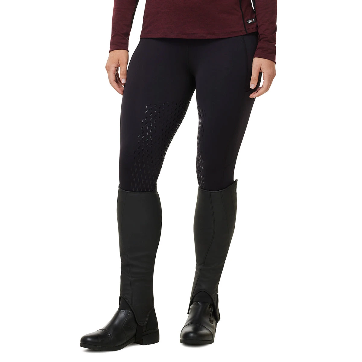 Kerrits Thermo Tech 2.0 Full Leg Ladies Winter Tights 2 Kerrits Thermo Tech 2.0 Full Leg Ladies Winter Tights - Image 2