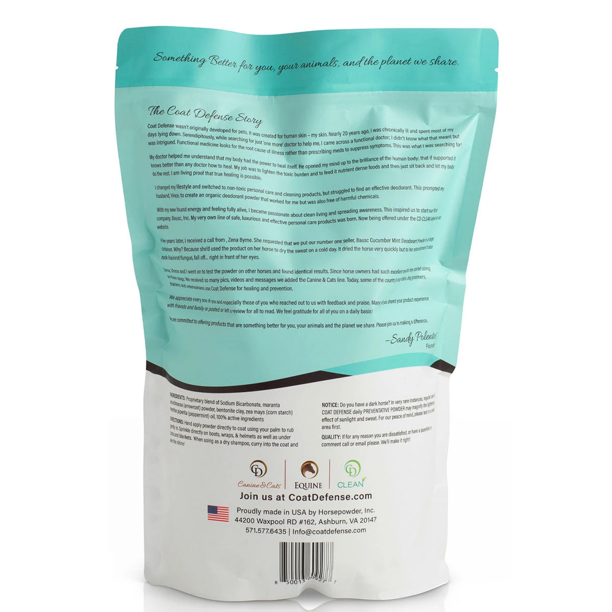 Coat Defense Daily Prevent Powder Refill Bag 4 Lb 2 Coat Defense Daily Prevent Powder Refill Bag 4 Lb - Image 2