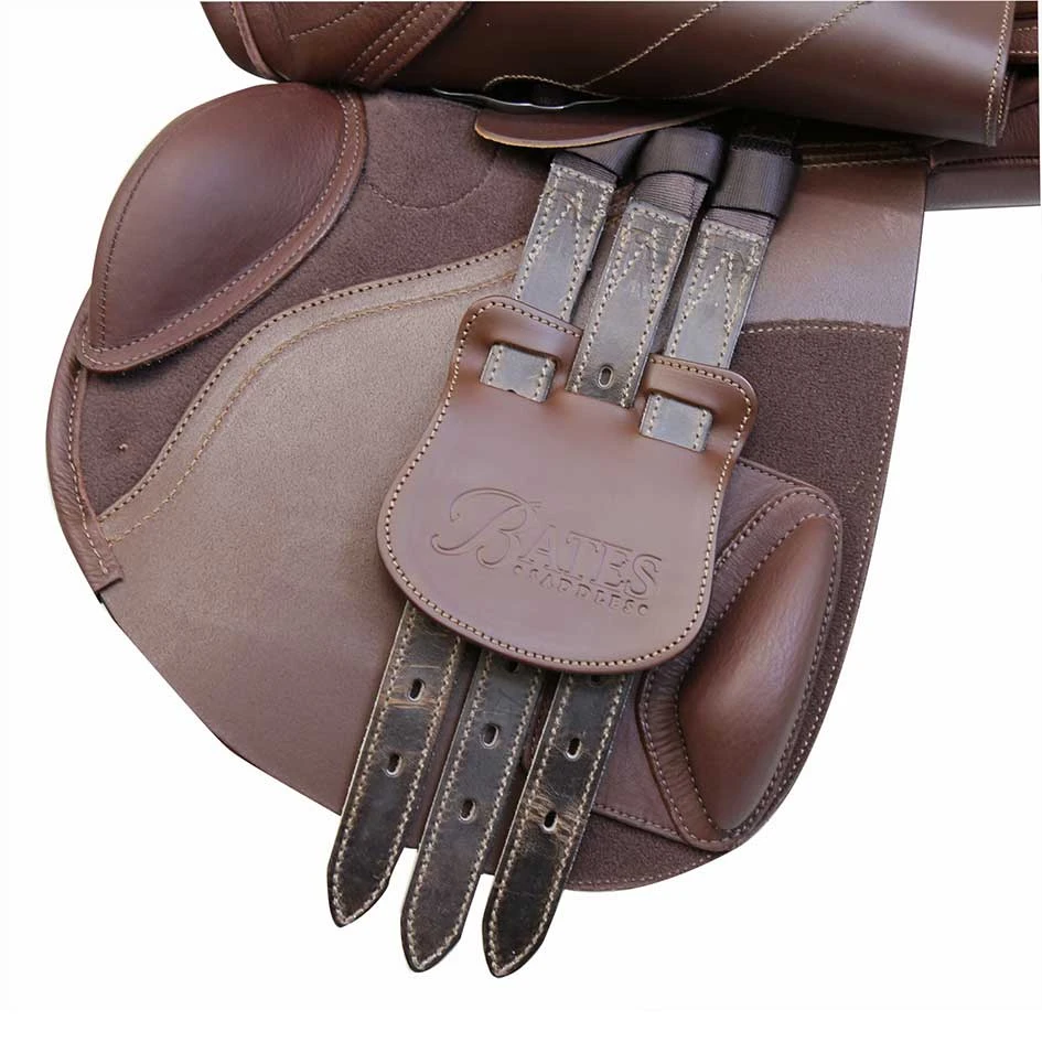 Bates Elevation DS+ With Luxe Leather Jump Saddle 2 Bates Elevation DS+ With Luxe Leather Jump Saddle - Image 2