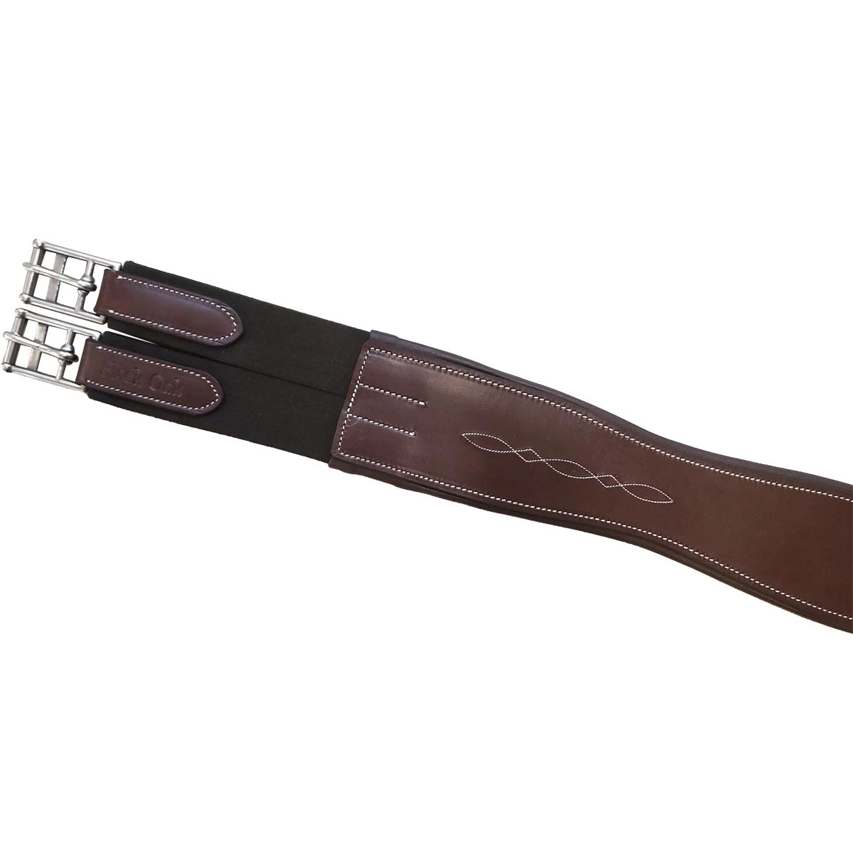 Black Oak Eco Fancy Stitch Hunter Girth 1 Black Oak Eco Fancy Stitch Hunter Girth