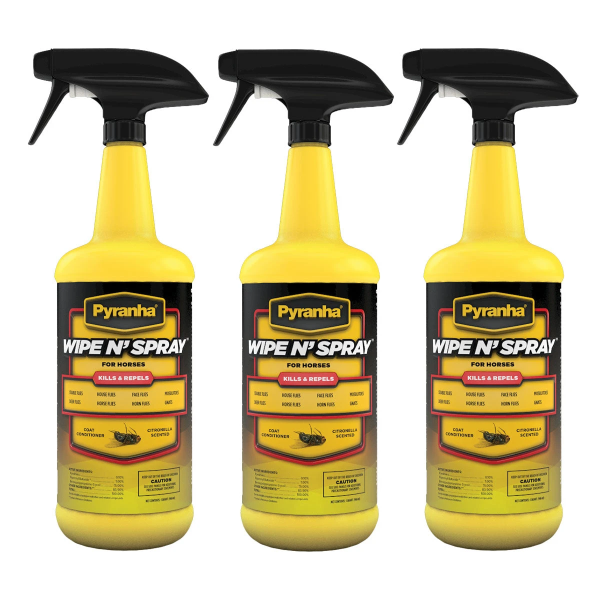 Pyranha Wipe N Spray 32 Oz Oil Based 3 Pack Special 1 Pyranha Wipe N Spray 32 Oz Oil Based 3 Pack Special