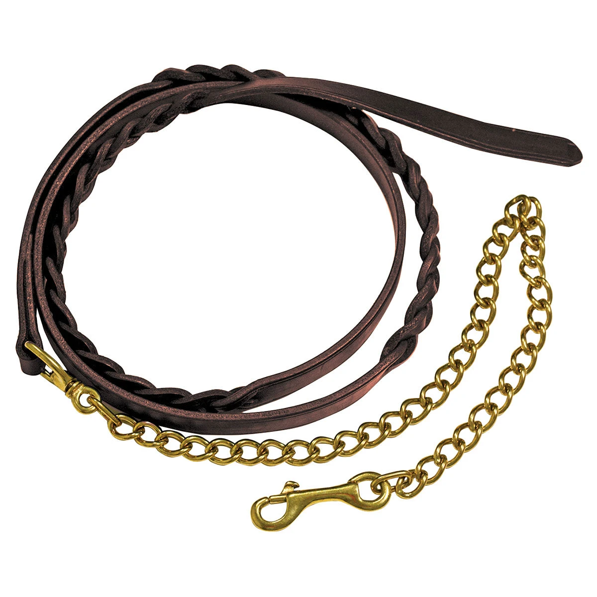 Nunn Finer Braided Leather Lead 1 Nunn Finer Braided Leather Lead