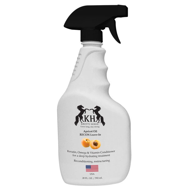 Knotty Horse Apricot Oil Recon Leave In Conditioner 1 Knotty Horse Apricot Oil Recon Leave In Conditioner