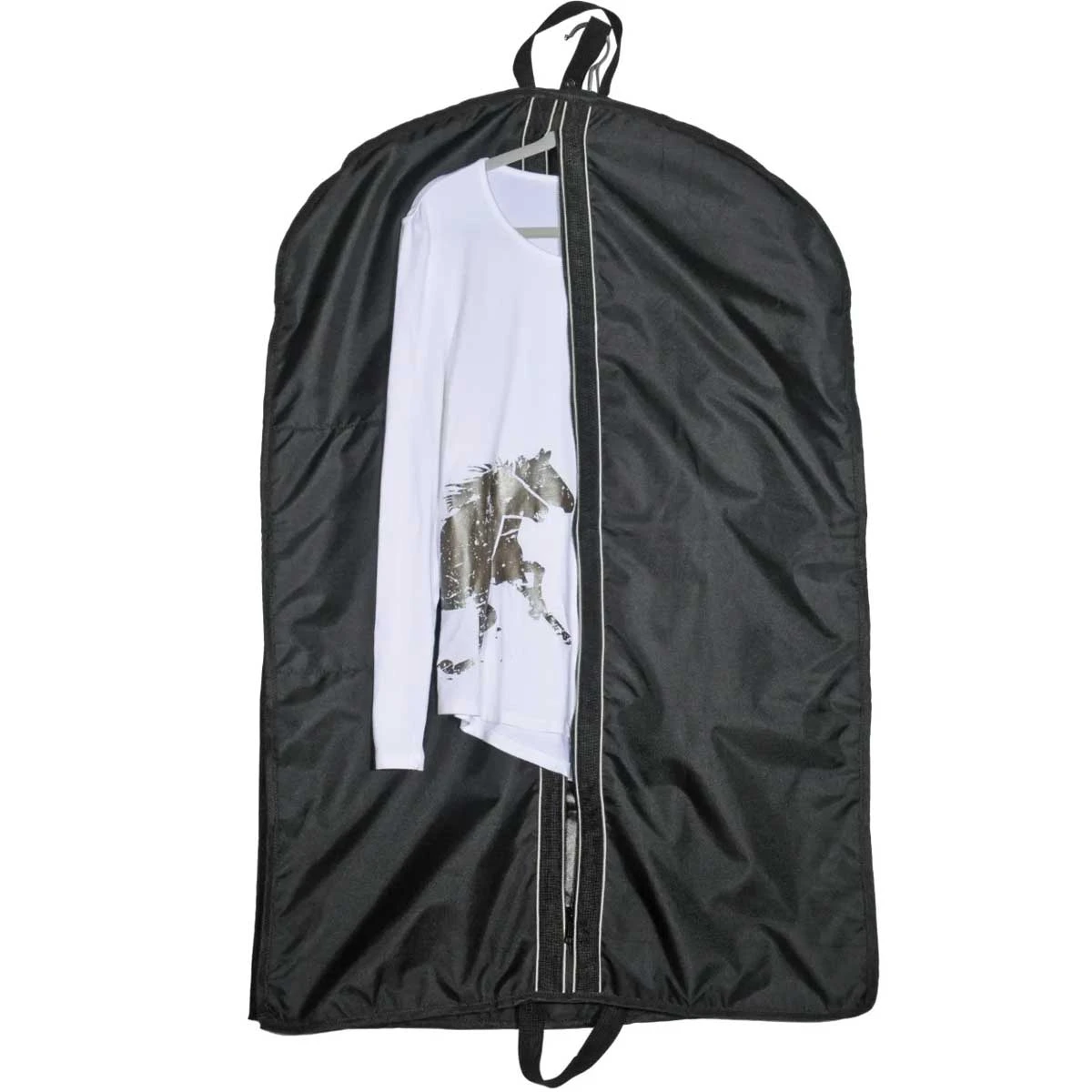Chestnut Bay 3 Inch Gusset Garment Bag - Black 2 Chestnut Bay 3 Inch Gusset Garment Bag - Black - Image 2