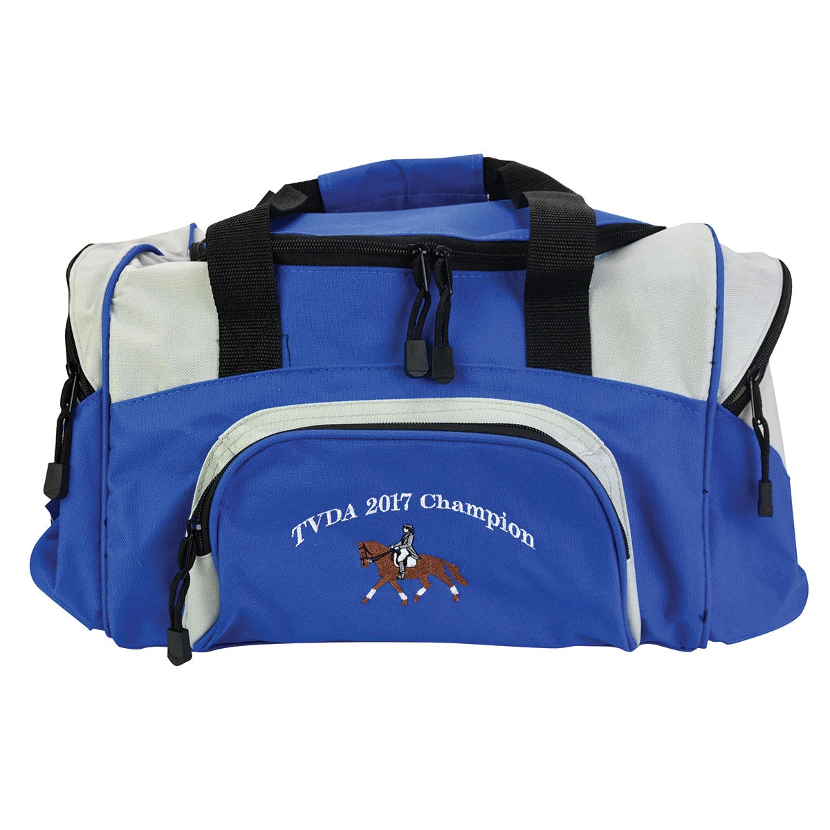 Small Sport Duffle Bag With Text And Small Logo 1 Small Sport Duffle Bag With Text And Small Logo