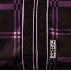 Chestnut Bay Quilted Lined Bridle Bag - Black Plaid 9 Chestnut Bay Quilted Lined Bridle Bag - Black Plaid -Ovation Store cb9210 c1105 alt4