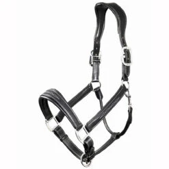 LeMieux Stitched Anatomical Leather Halter -Ovation Store it00882 c1105 alt1
