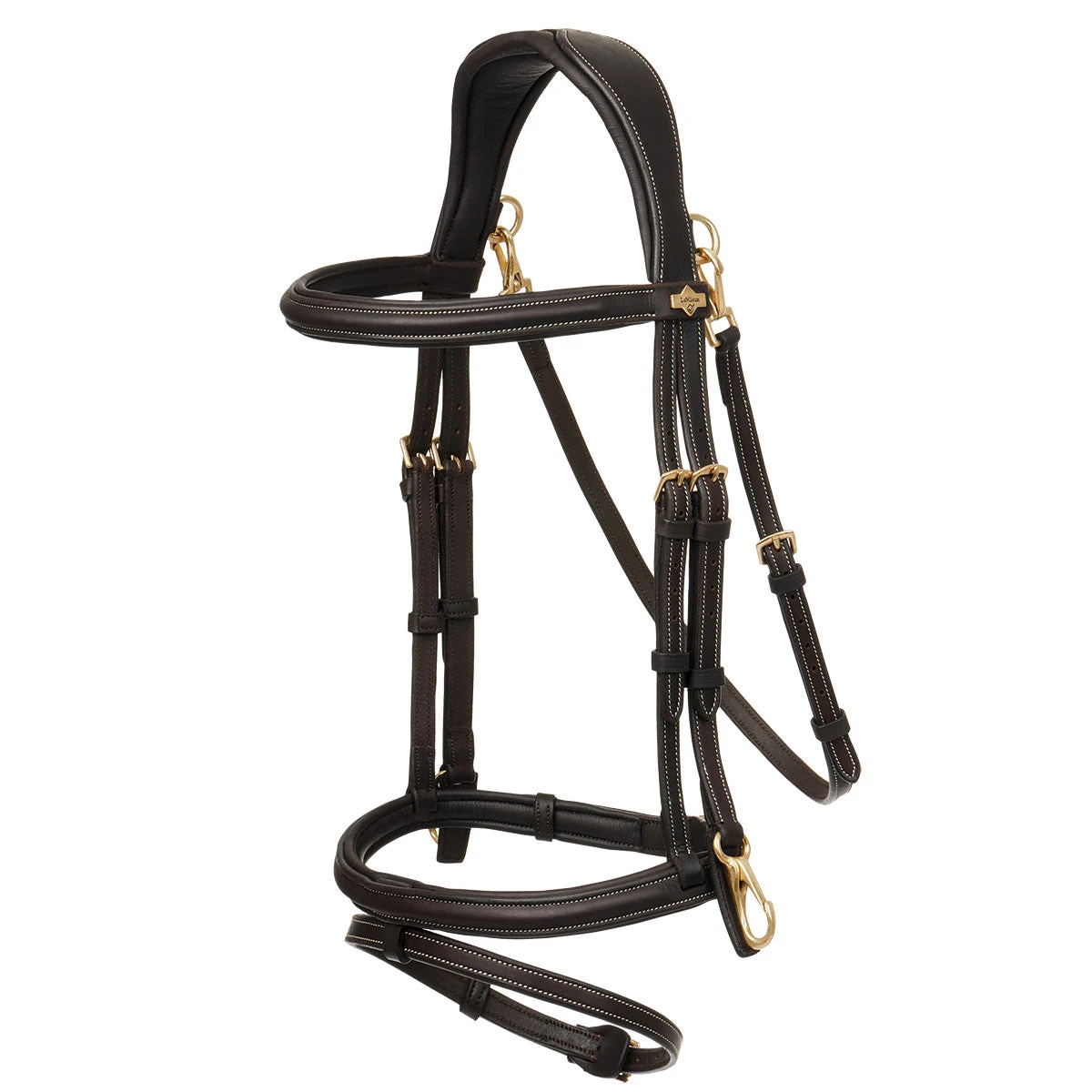 LeMieux Padded Anatomic Work Bridle 1 LeMieux Padded Anatomic Work Bridle