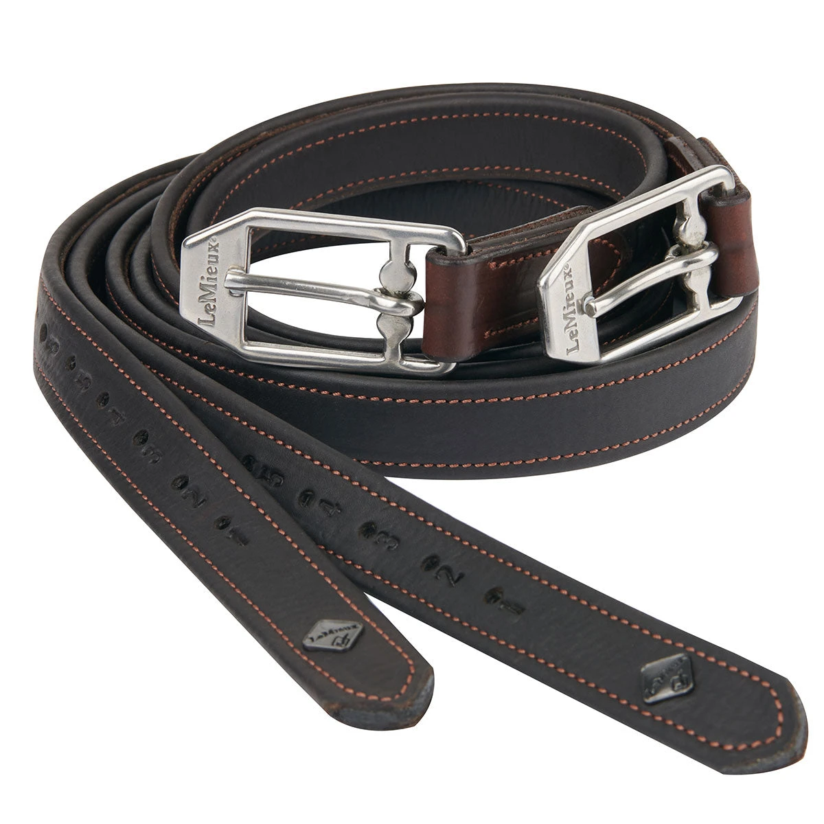 LeMieux Vector Stirrup Leathers 2 LeMieux Vector Stirrup Leathers - Image 2