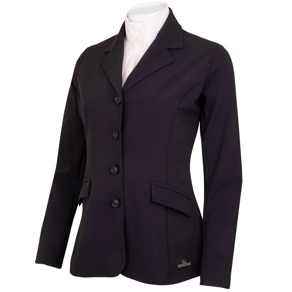 Grand Prix Madelyn Ladies Show Coat - Navy 1 Grand Prix Madelyn Ladies Show Coat - Navy