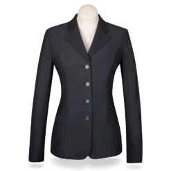 RJ Classics Melody Mesh Ladies Show Coat - Black