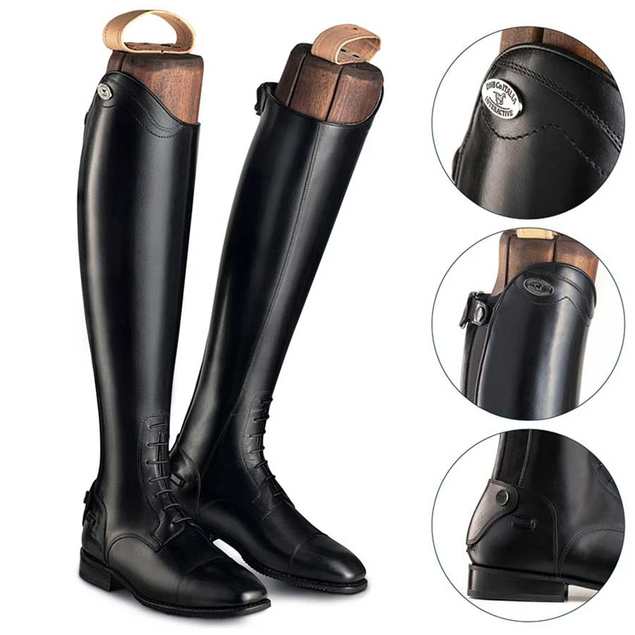 DeNiro Volare Jumper Ladies Field Boots, Black 2 DeNiro Volare Jumper Ladies Field Boots, Black - Image 2