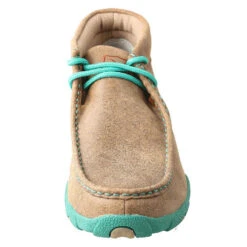 Twisted X Chukka Ladies Driving Moc - Turquoise -Ovation Store wdm0020 c1109 alt2
