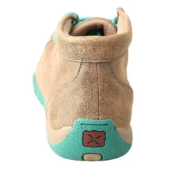 Twisted X Chukka Ladies Driving Moc - Turquoise -Ovation Store wdm0020 c1109 alt3